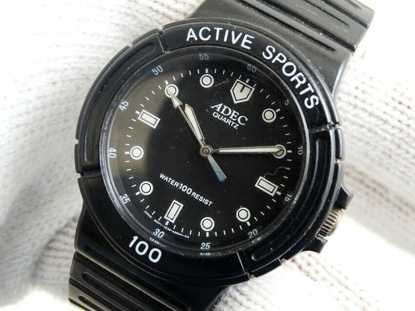 Vintage ADEC by Citizen Diver Active Sports WR. 100m Japan Mens 40mm Watch WatchCharts