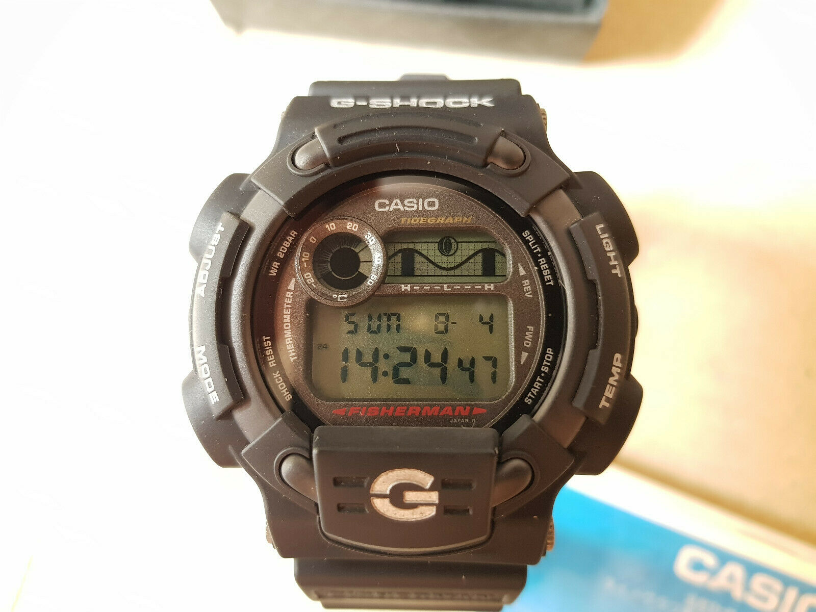 CASIO G-SHOCK FISHERMAN Men In Black DW-8600ZJ-1T (NEW