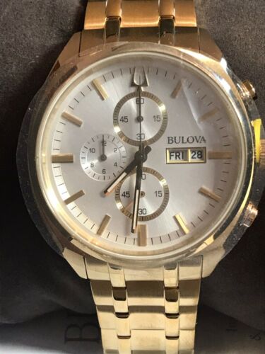 bulova men's surveyor chronograph watch