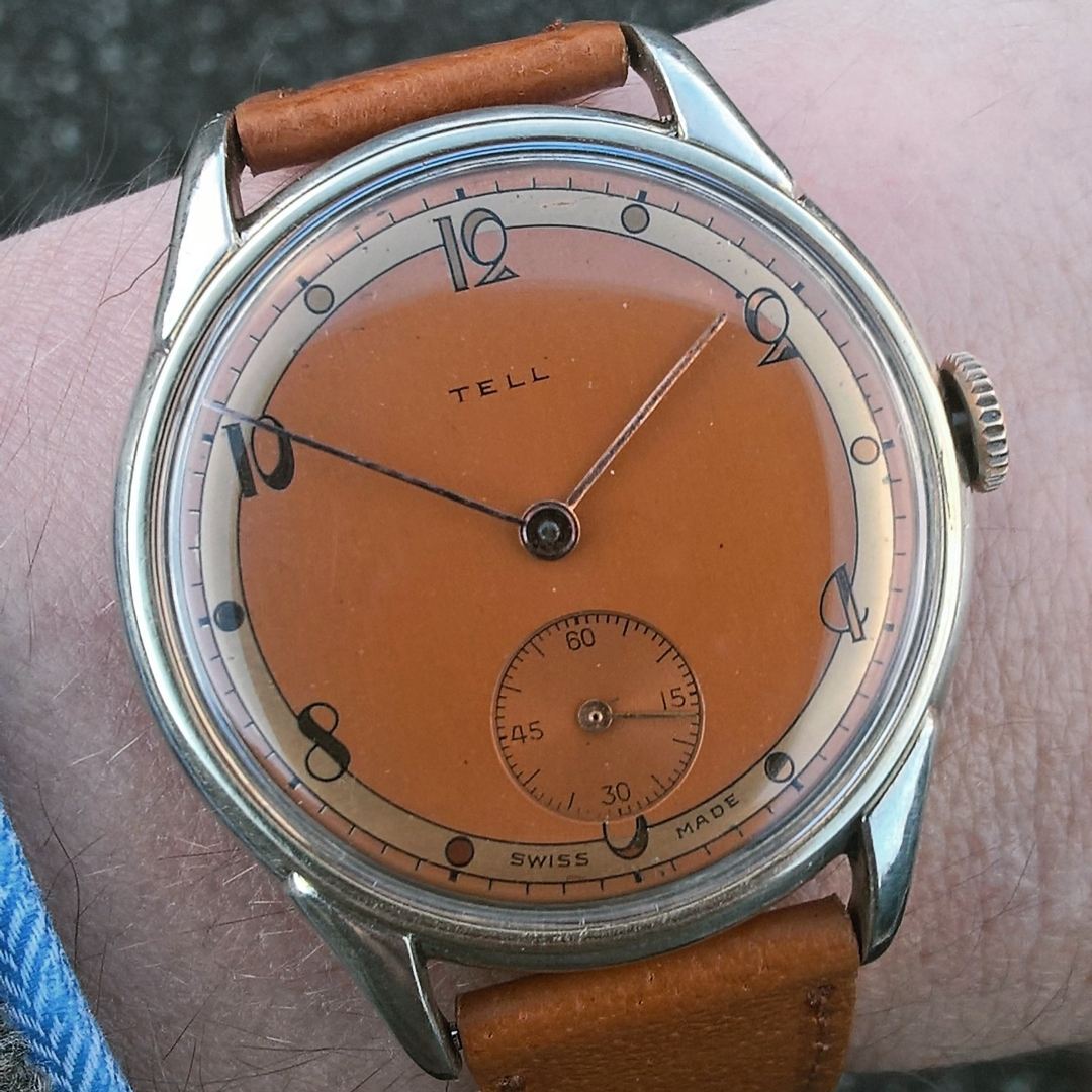 Boîtier De Montre Vintage NOS Acier Inoxydable 35,20 Mm - Pour Calibre AS 1130 - Suisse