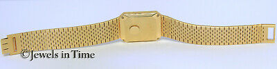 Piaget Tradition 18k Yellow Gold Mens Quartz Watch on Bracelet