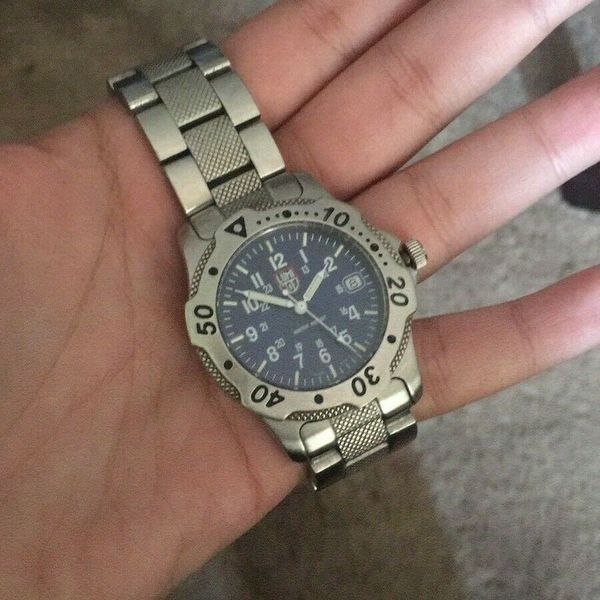 LUMINOX Marine 1590 H3mbm stainless steel | WatchCharts Marketplace