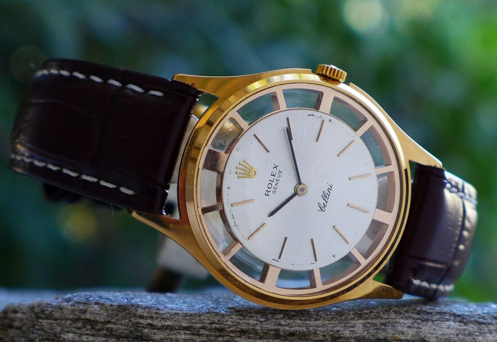 ROLEX CELLINI CAL. 1400 MOVEMENT MIDSIZE MEN'S WATCH RECASED