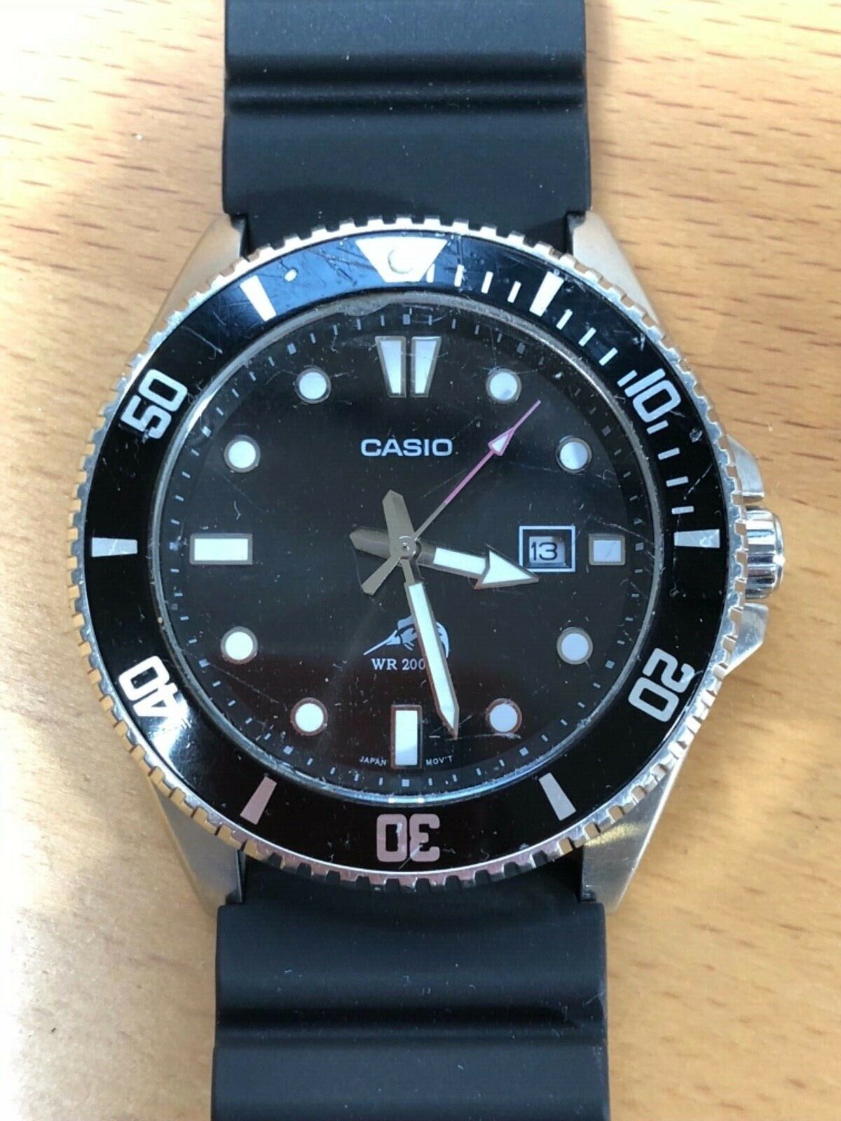 casio rotating bezel
