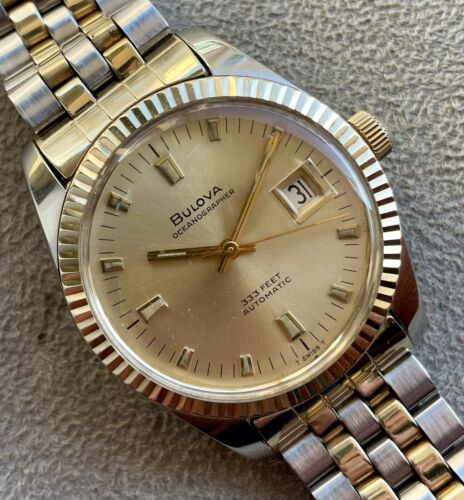1968 Bulova Oceanographer 333 Feet Automatic Men's Watch