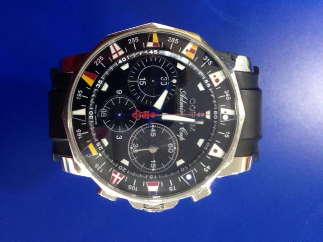 FS CORUM ADMIRAL S CUP 985.641.20.F371 STAINLESS STEEL BOX AND