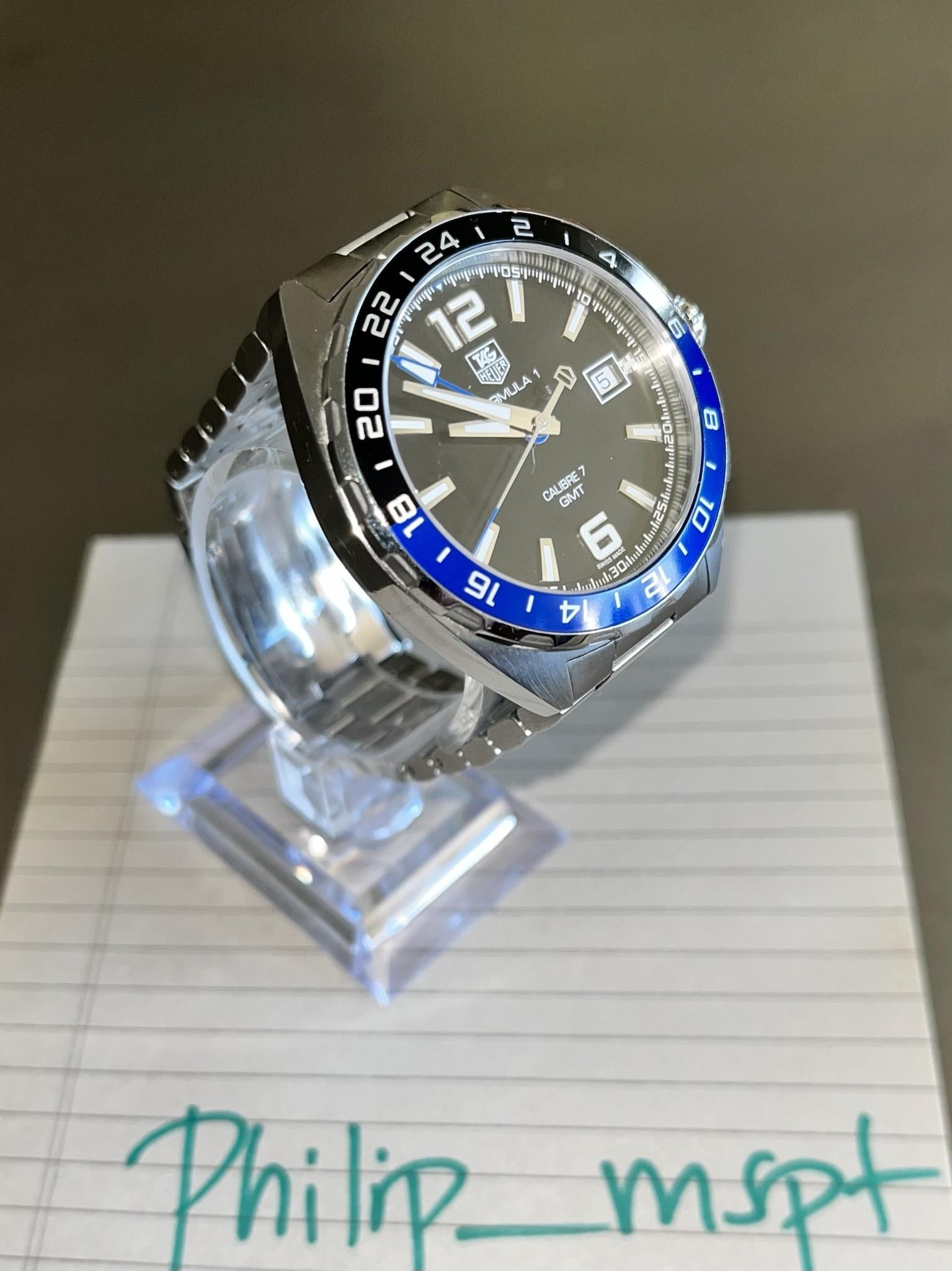 WTS] Tag Heuer Formula 1 GMT Calibre 7 WAZ211A.BA0875