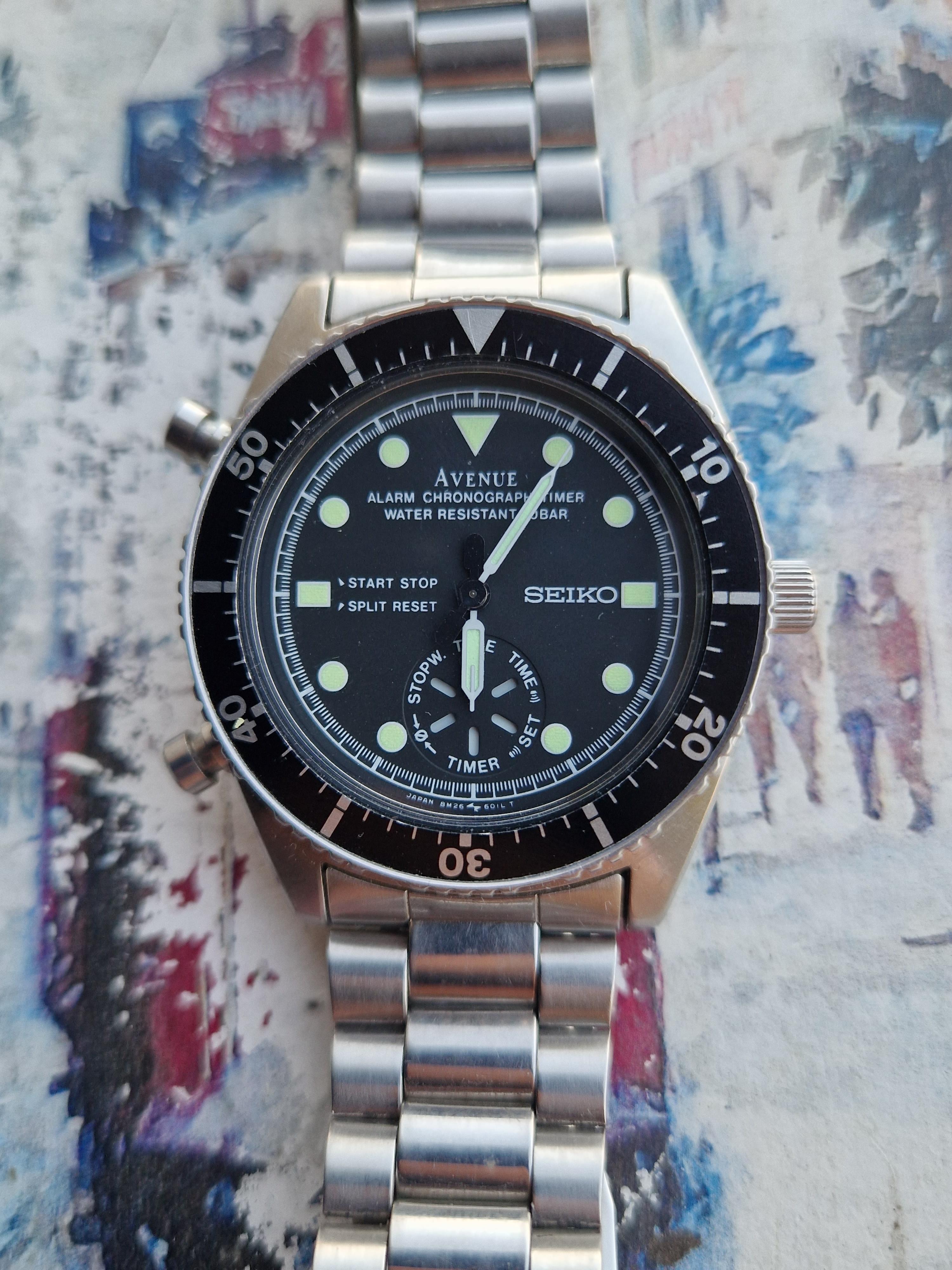 WTS Seiko Avenue 8M26 aka Dancing Hands WatchCharts Marketplace