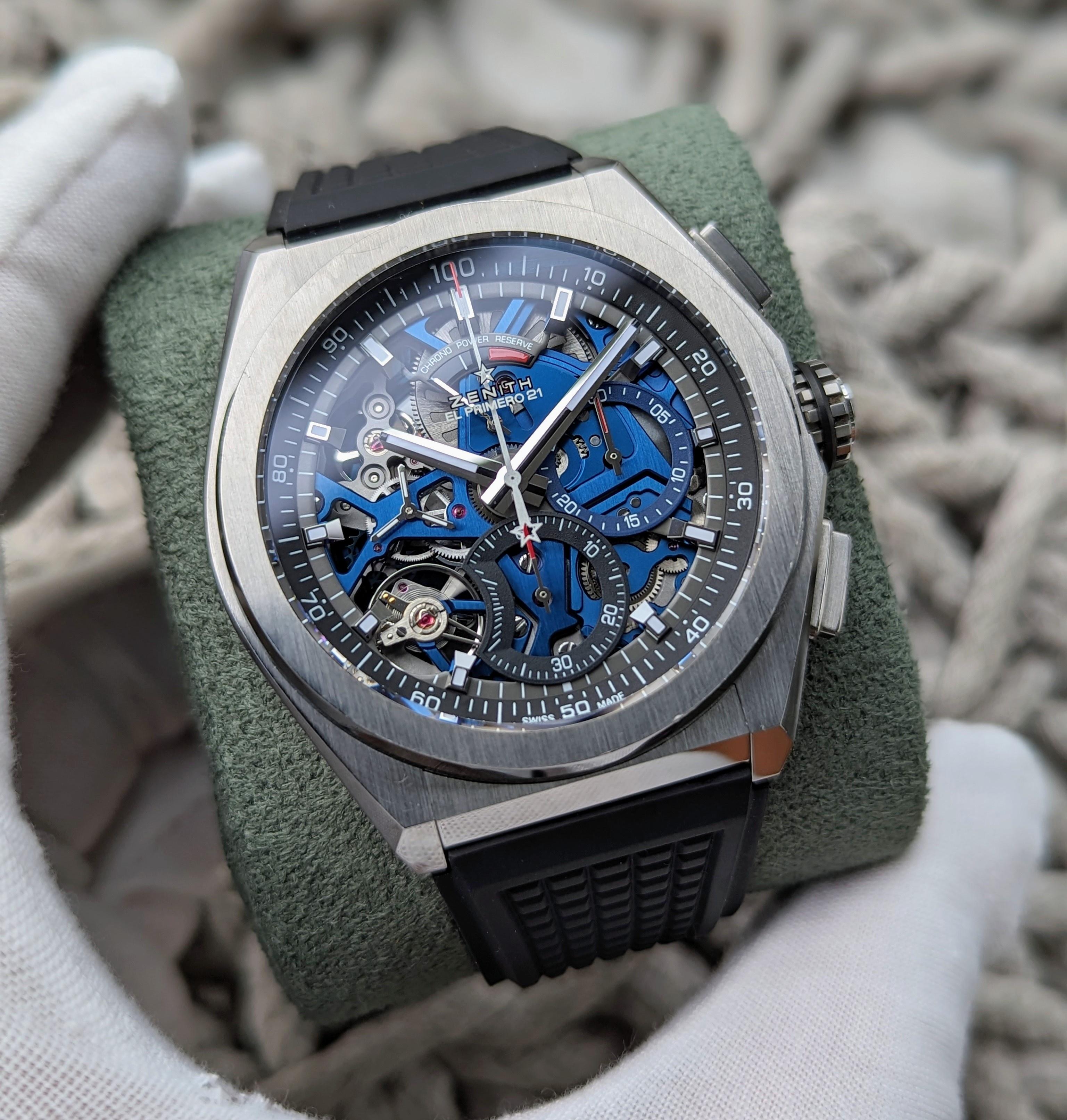 Zenith Defy El Primero 21 Skeleton Chronograph Watch