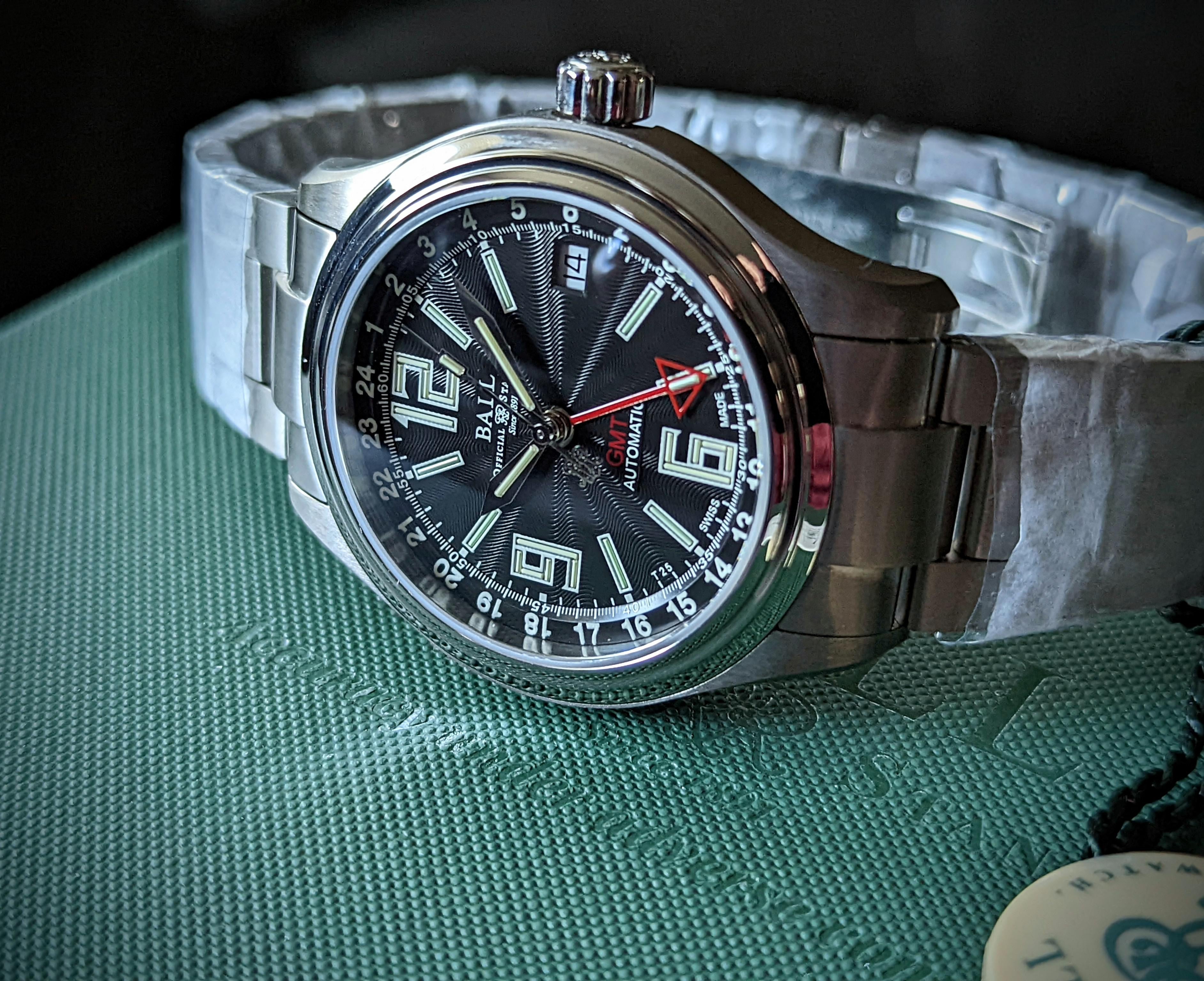 Ball trainmaster gmt best sale