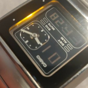 Rare CASIO LAQ-2000D module 3794 Futurist watch | WatchCharts