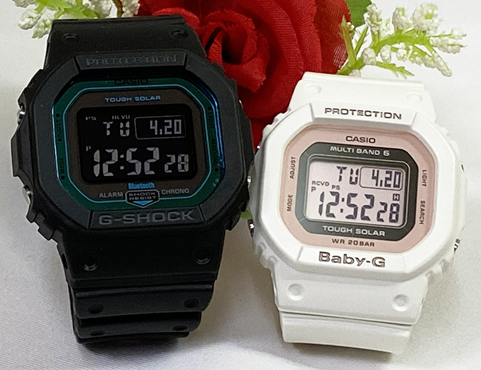 G-SHOCK pair watch for lovers G-SHOCK BABY-G pair watch Casio 2