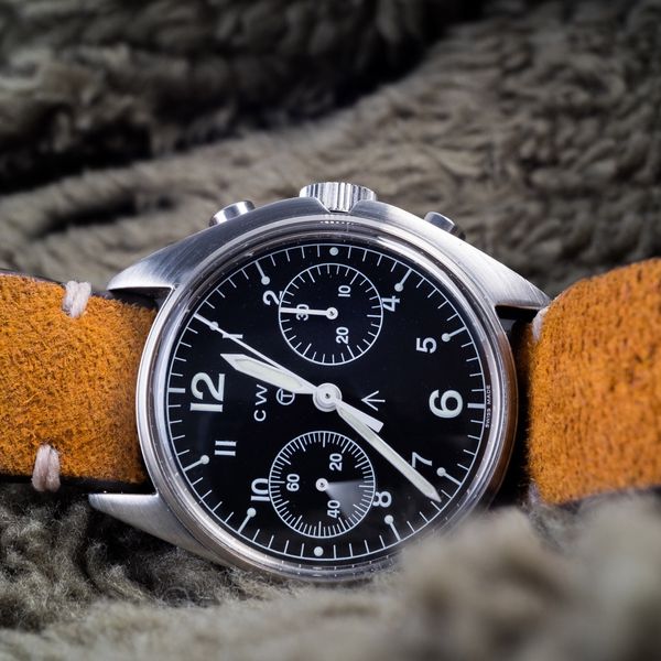 CWC 1970 Reissue Chronograph tritium dial | WatchCharts