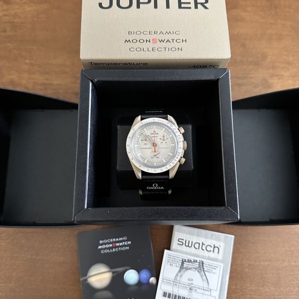 [$350 USD] [WTS] Omega x Swatch MoonSwatch Mission to Jupiter BNIB ...