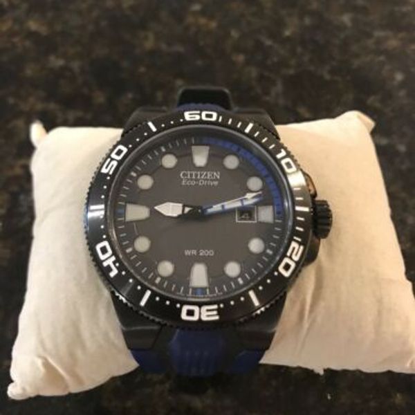 Citizen Eco-Drive Scuba Fin Wrist Watch for Men. E168-S080126