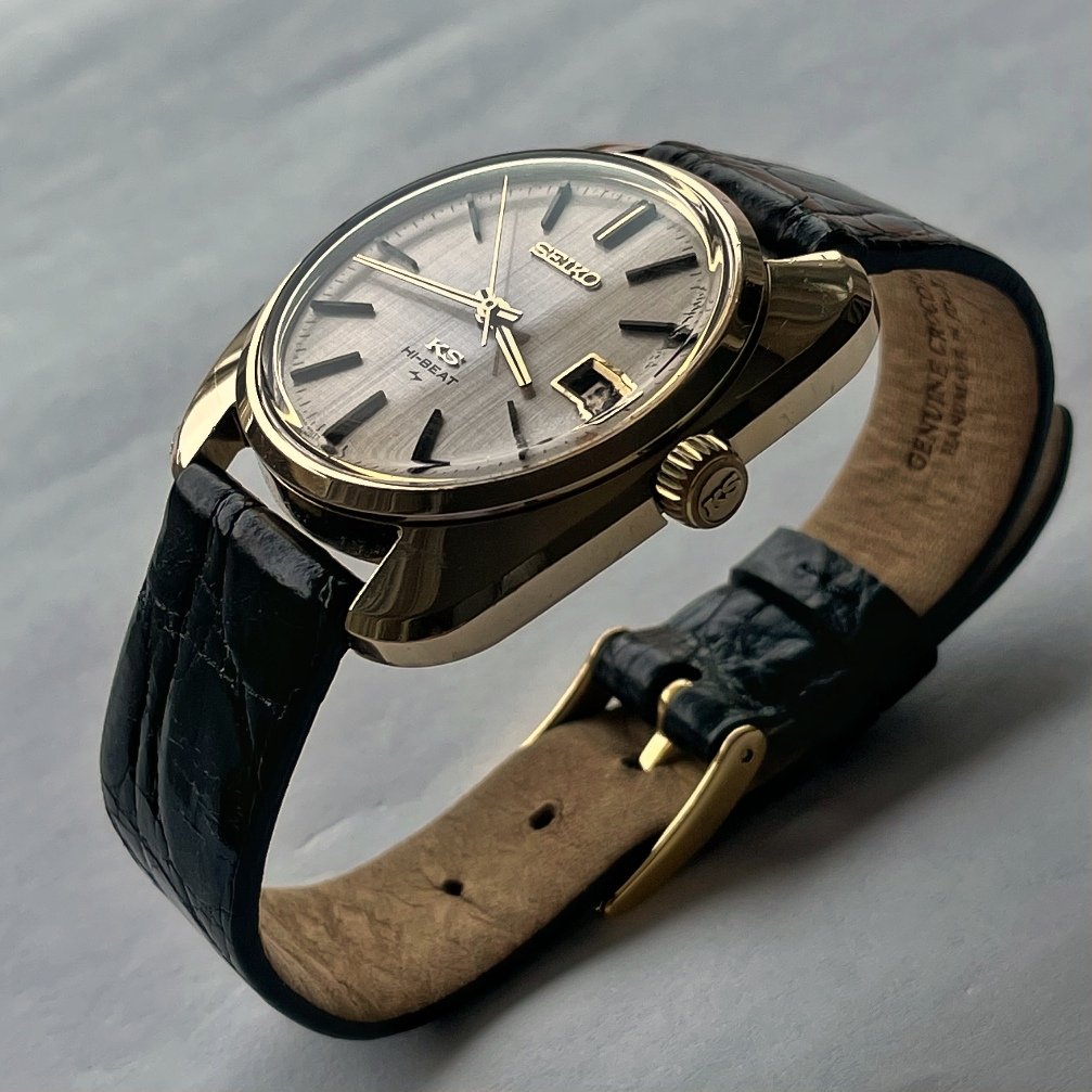 550 USD] >> FS: 1969 King Seiko Hi-Beat 4502-8000 Cap Gold - $550