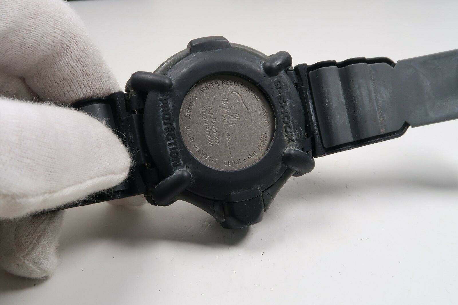 CASIO G-Shock RISEMAN DW-9100BD TERJE HAAKONSEN NEW BATTERY Watch