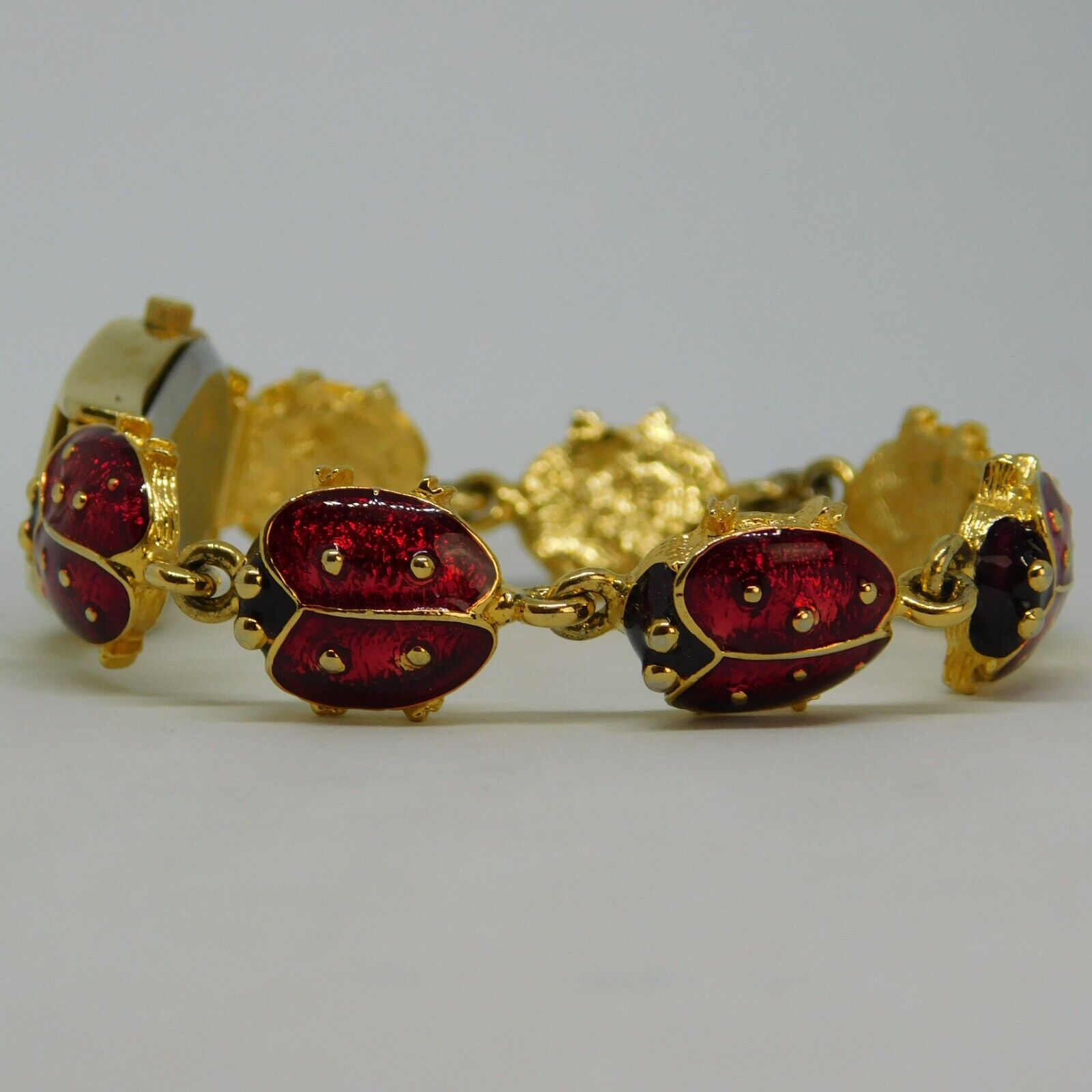 Gruen 208-902-105 Ladybug Bracelet Quartz Women