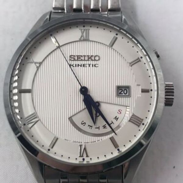 Seiko shops Kinetic Men’s Watch 5M84-0AC0