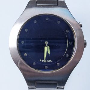 FOSSIL ②フォッシル BIG TIC JR-8052 メンズ 缶ケース付き FOSSIL ②フォッシル BIG TIC JR-8052 メンズ 缶ケース付き