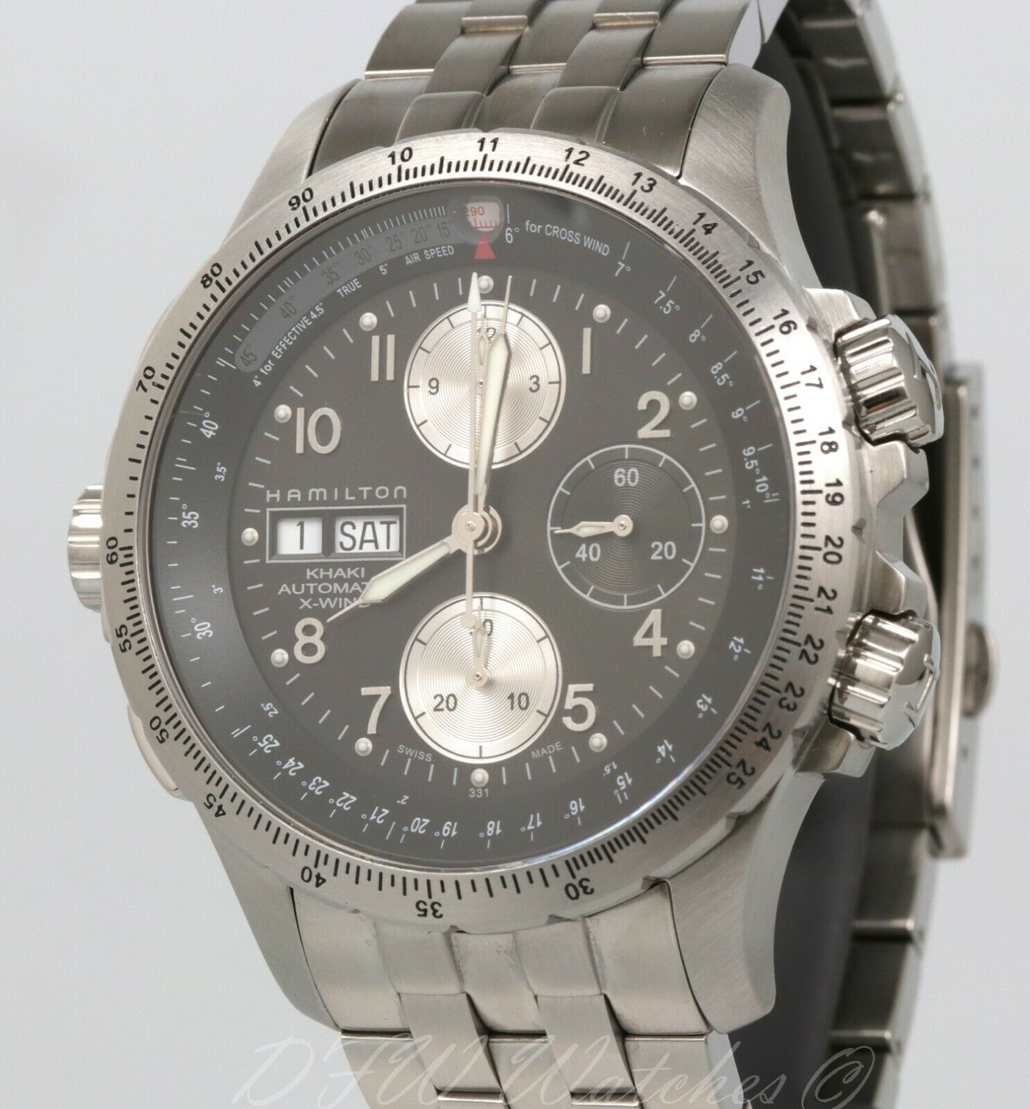 Hamilton Khaki Aviation X-Wind Automatic H776160 H77616133 MINT