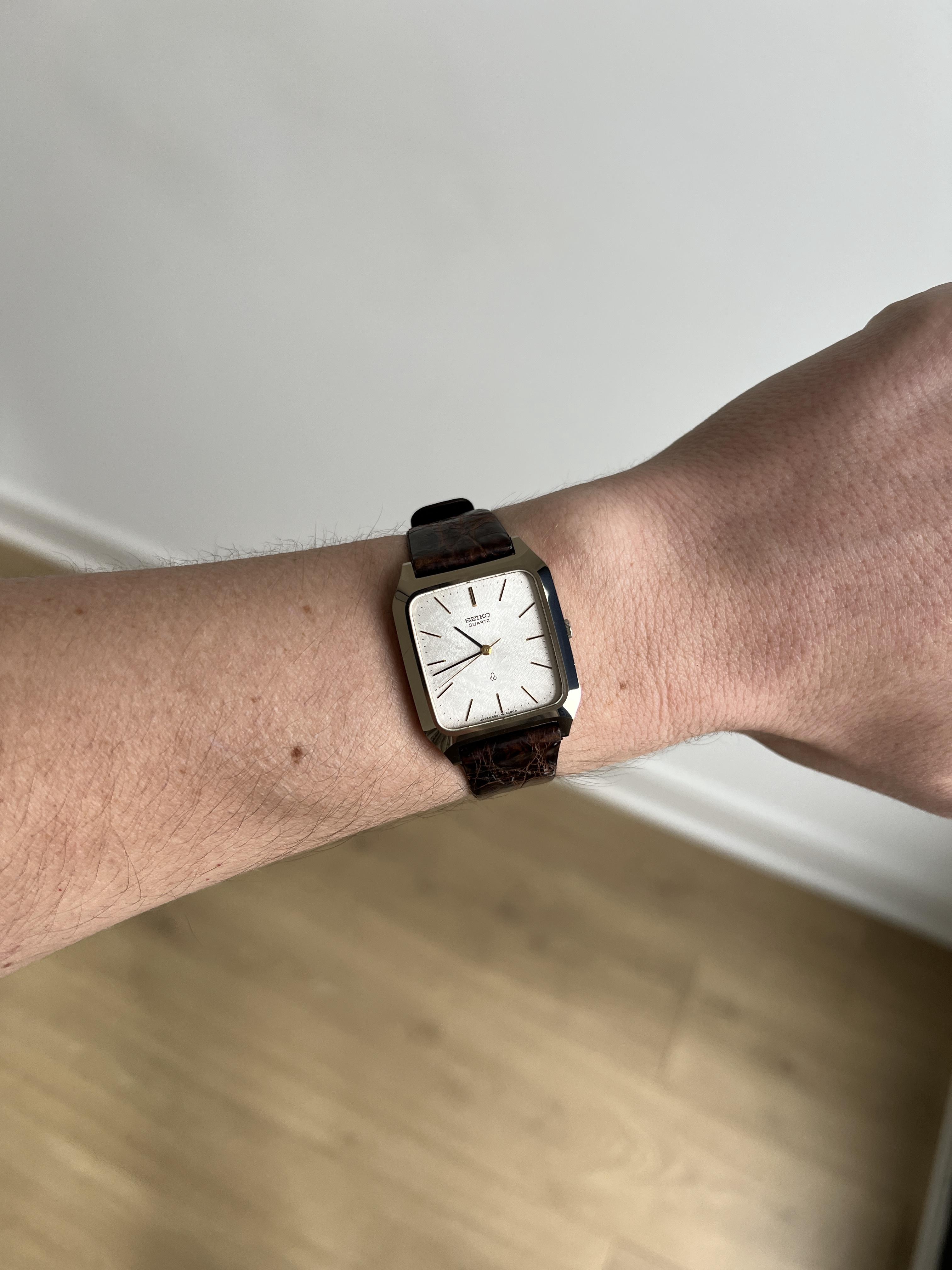 WTS] Seiko 5931-5280 pre-Dolce | tungsten, textured dial, mint