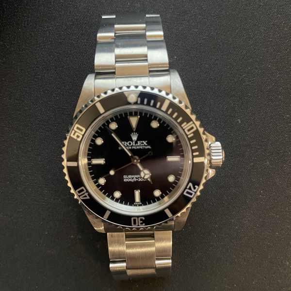 [WTS/WTT] Rolex Submariner No Date 1999 | WatchCharts