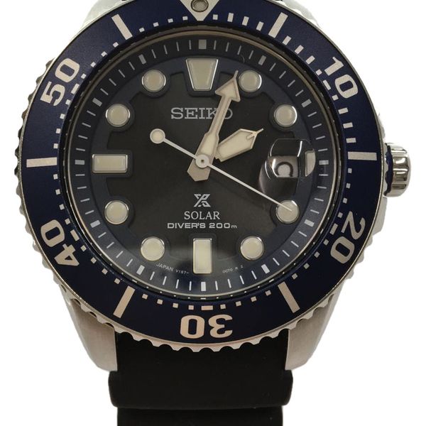 [Used] SEIKO V157-0BT0/Prospex/Diver Scuba/200m/Solar/Quartz watch ...