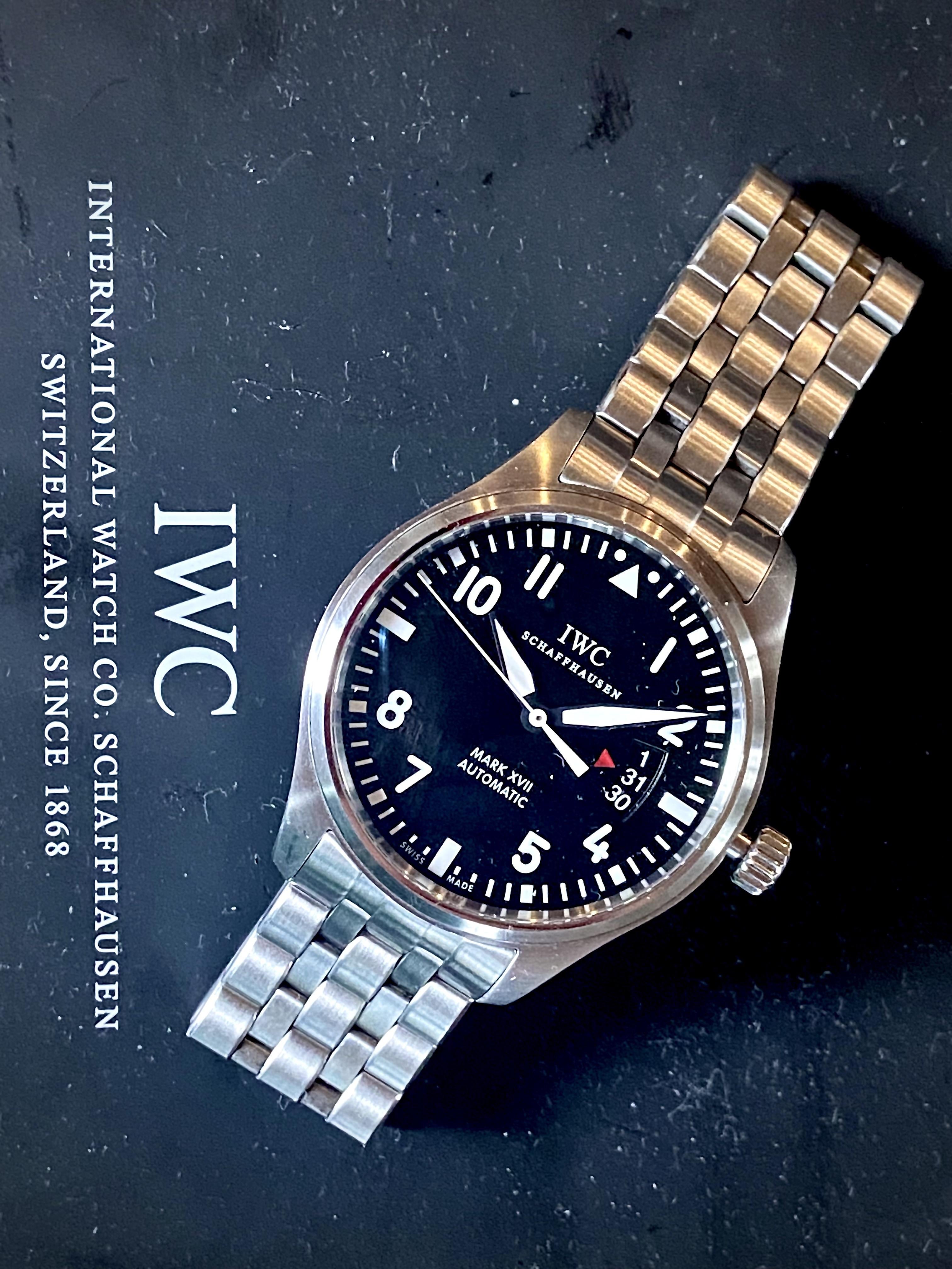 WTS IW326504 IWC Mark XVII 17 on Bracelet Full Kit 2999 Shipped