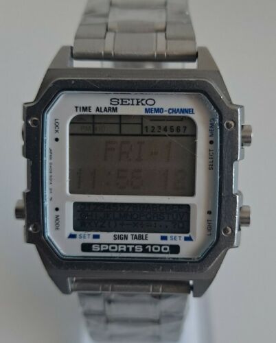 SEIKO Sports 100 Databank watch D409-5010 | WatchCharts