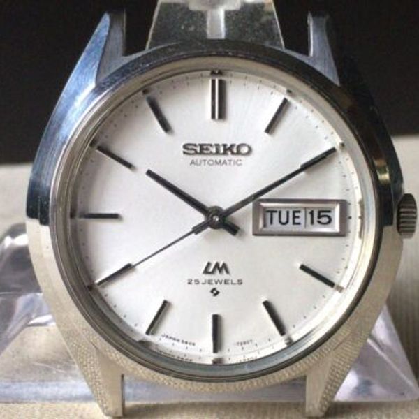 Vintage SEIKO Automatic Watch/ LORD MATIC LM 5606-7190 25J 1971 For Repair  | WatchCharts