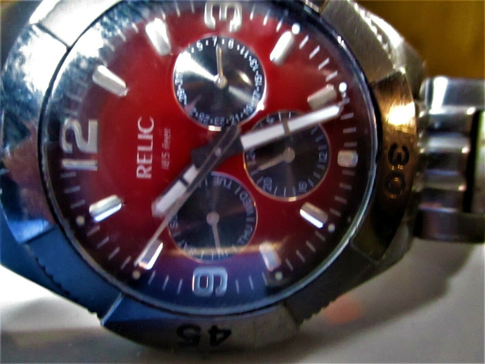 Relic wet watch zr on sale 15358