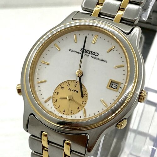 VINTAGE 1998 Seiko 5T32 “Equipment For Professional” Alarm Men's