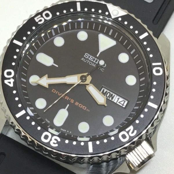 SEIKO Automatic Scuba Divers 200m 7S26-0020 Day Date 44mm