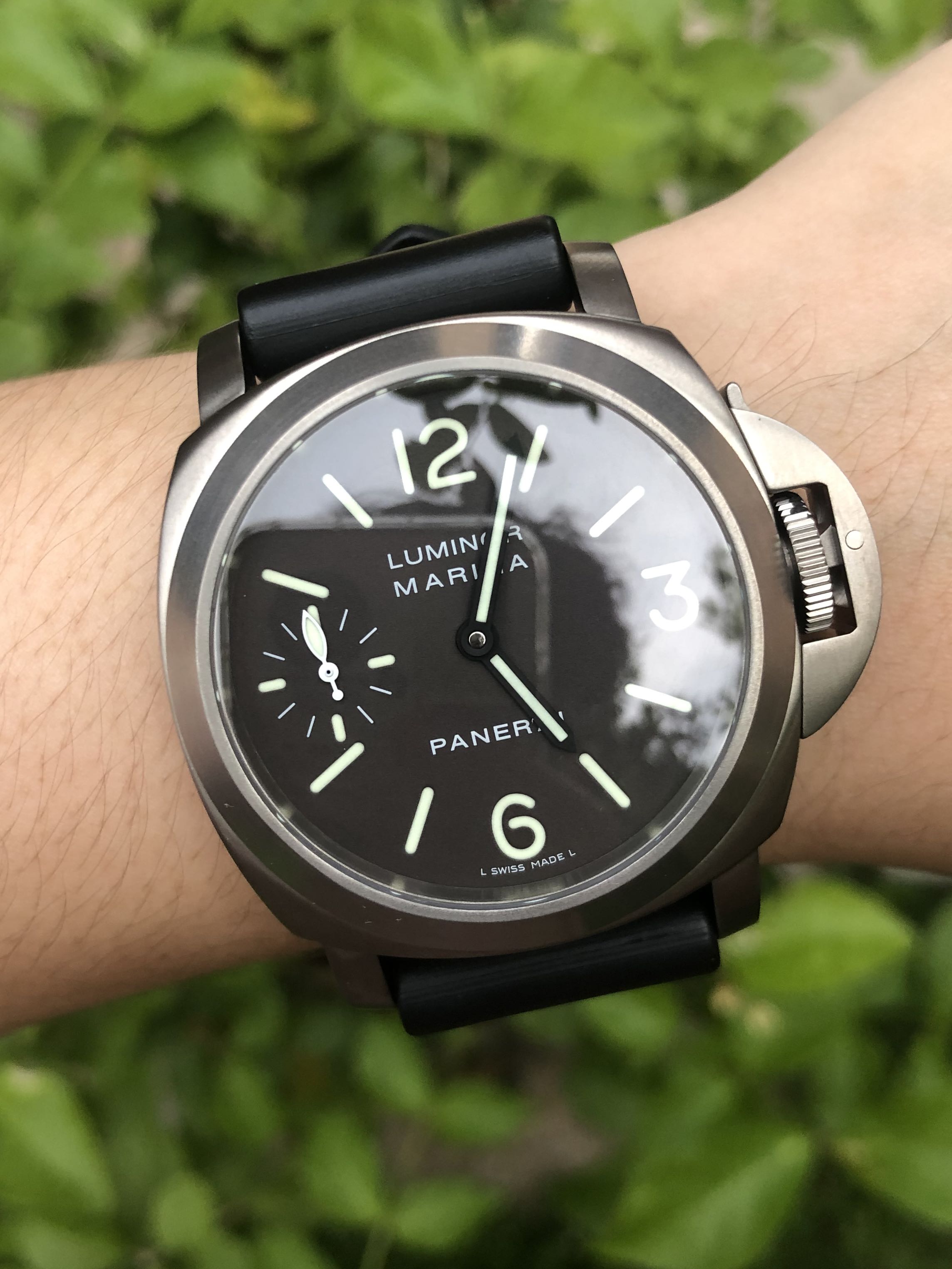 LIKE NEW Panerai Pam118 Luminor Titanium E series