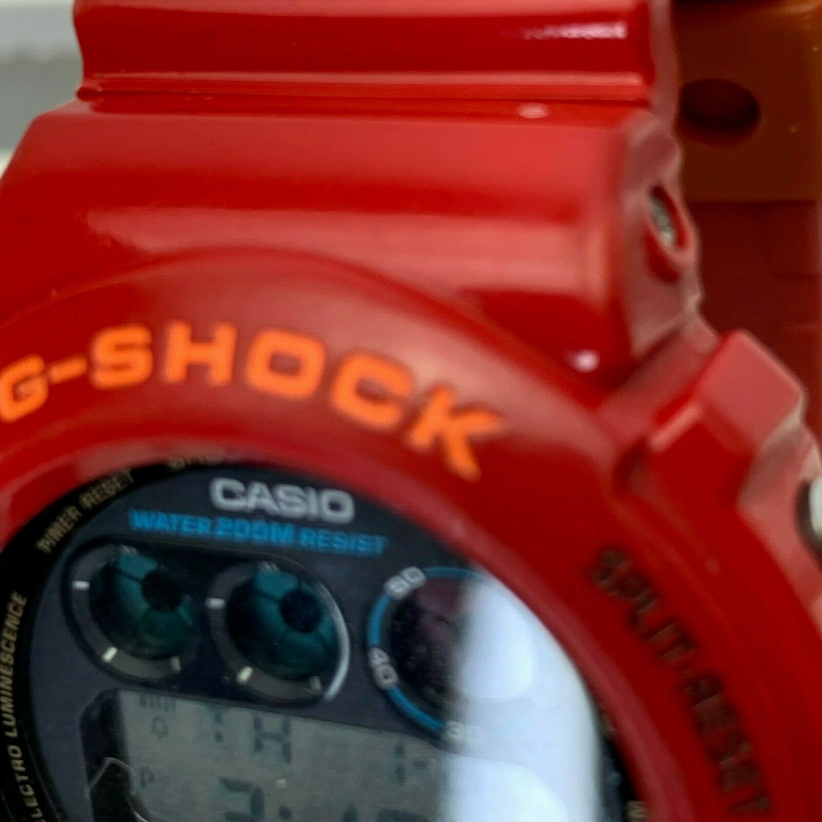 Casio G-Shock (1289) DW-6900 Red and Orange Working | WatchCharts 