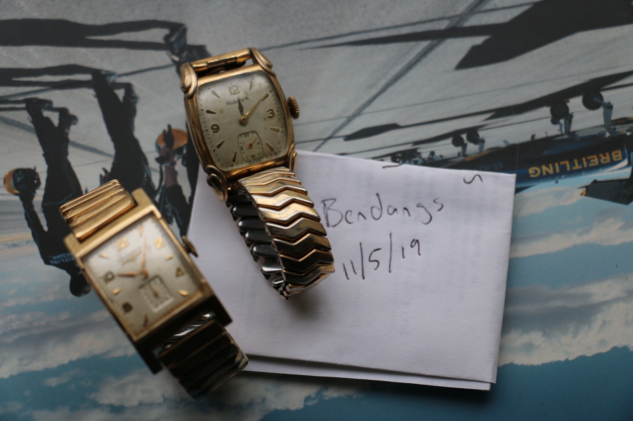 WTS vintage Longines and Wadsworth WatchCharts Marketplace