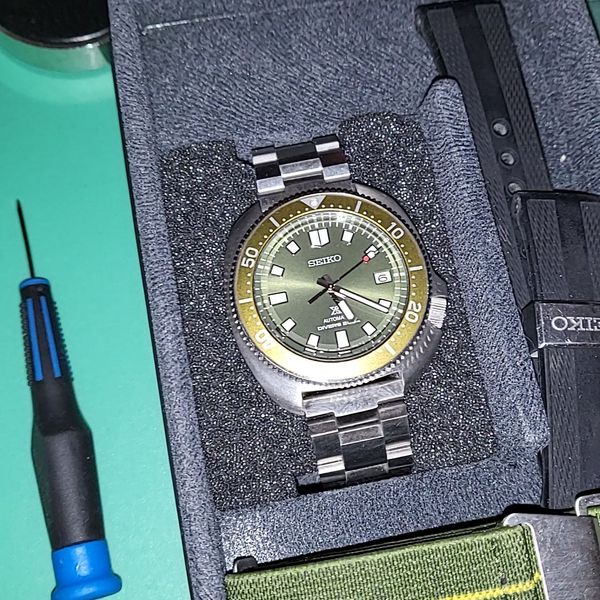 [WTS] Seiko spb153 green Captain Willard Reissue fullset + strapcode