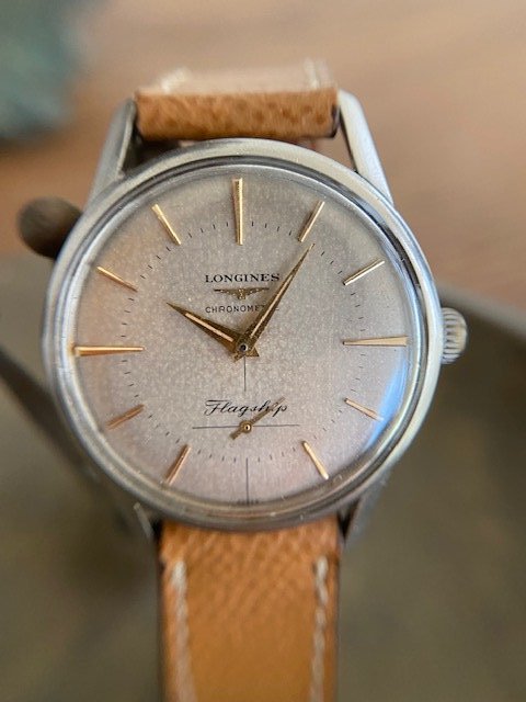 FS Rarely avail 1958 Longines Flagship Chronometre ref. 102 2