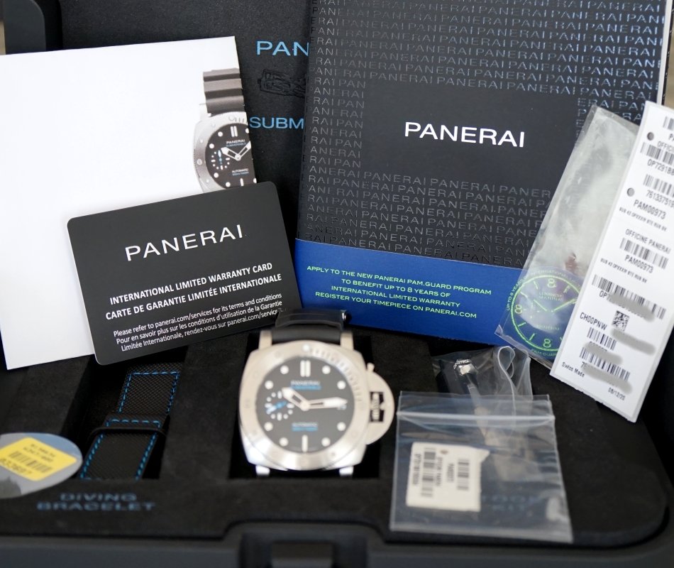 FSOT Panerai Submersible PAM 973 WatchCharts Marketplace