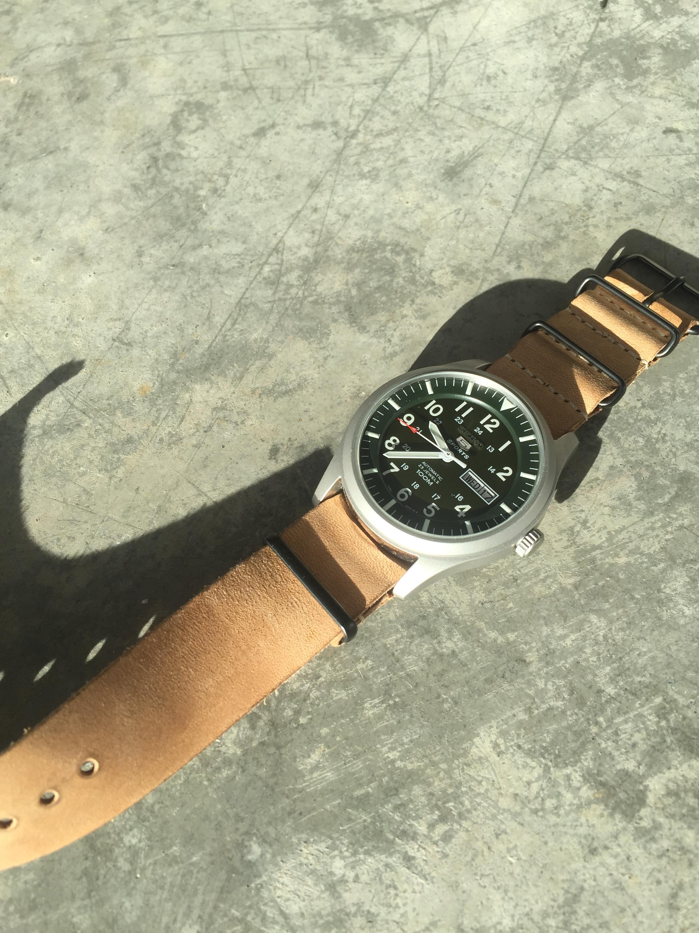seiko snzg green