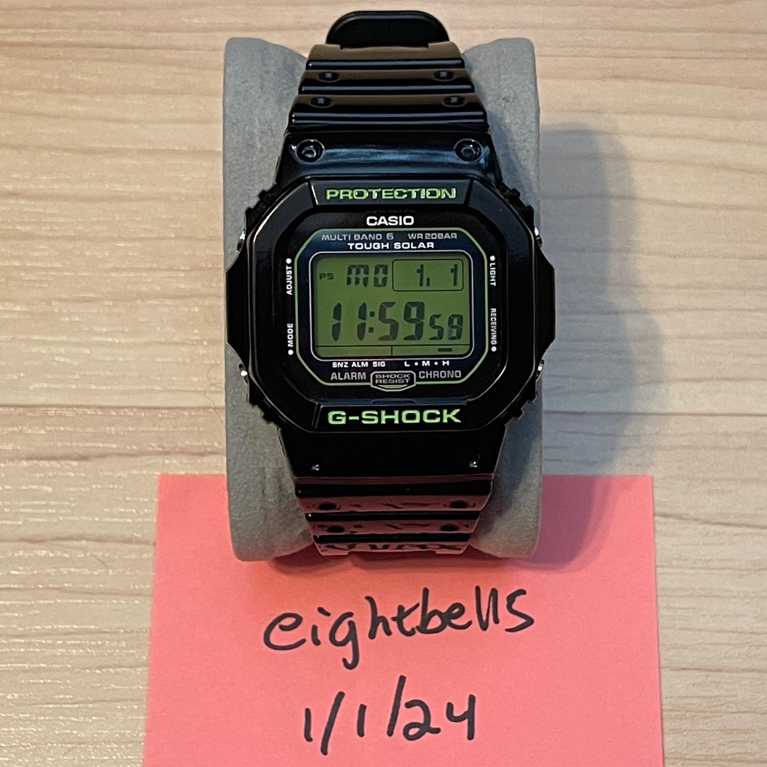 WTS] Casio G-Shock GW-M5610B-1 “Zombie” Tough Solar Atomic