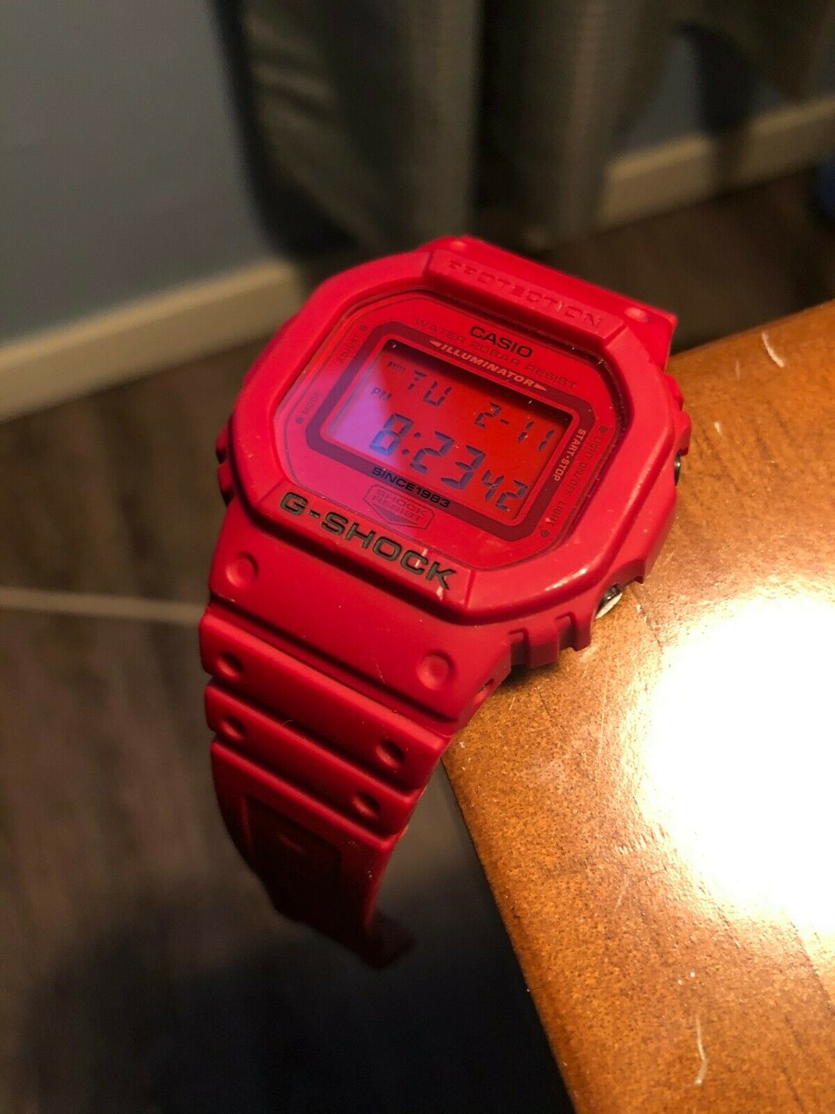 Casio G-Shock DW-5635C-4 35th Anniversary Limited Edition Red Out