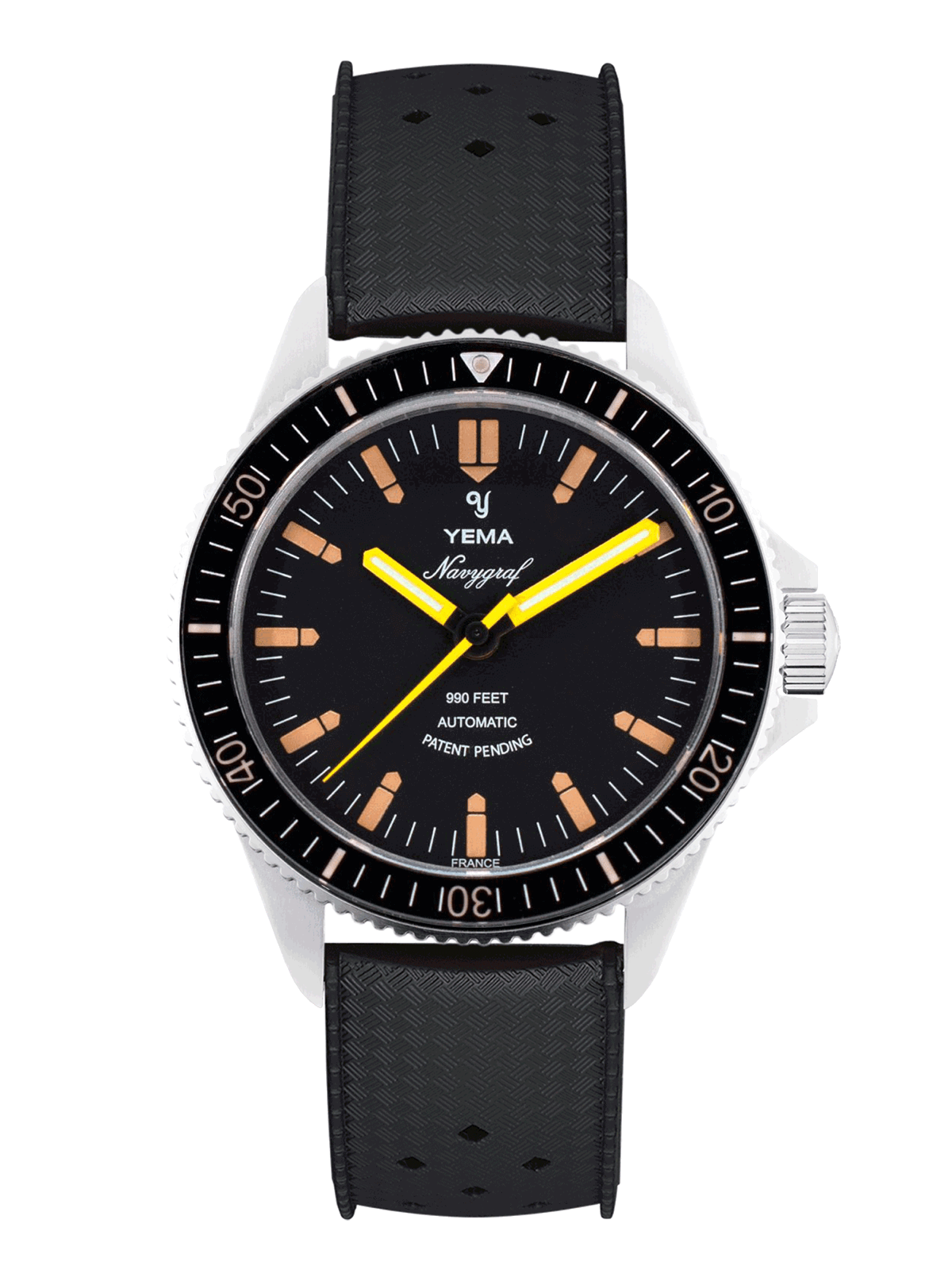 MINT YEMA NAVYGRAF Heritage Steel Diver Automatic In house