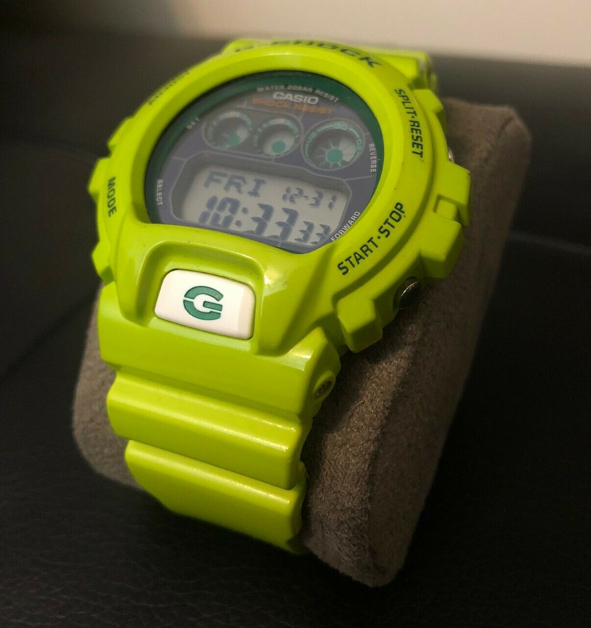Green Casio G-Shock Tough Solar Men's Watch DW-6900GR - Model 3180