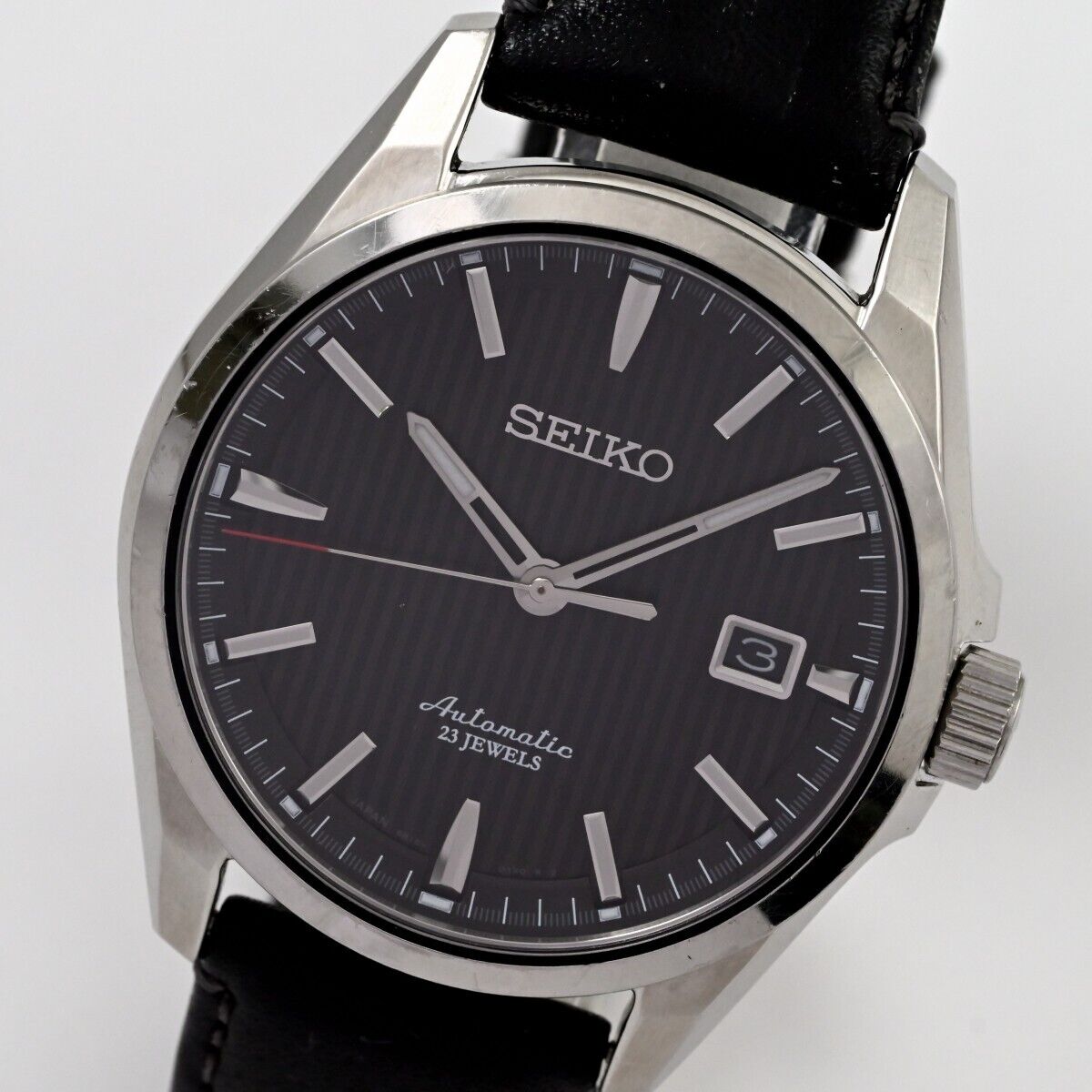 SEIKO Presage Automatic 40mm Black Dial Date 23Jewles 6R15-02M0