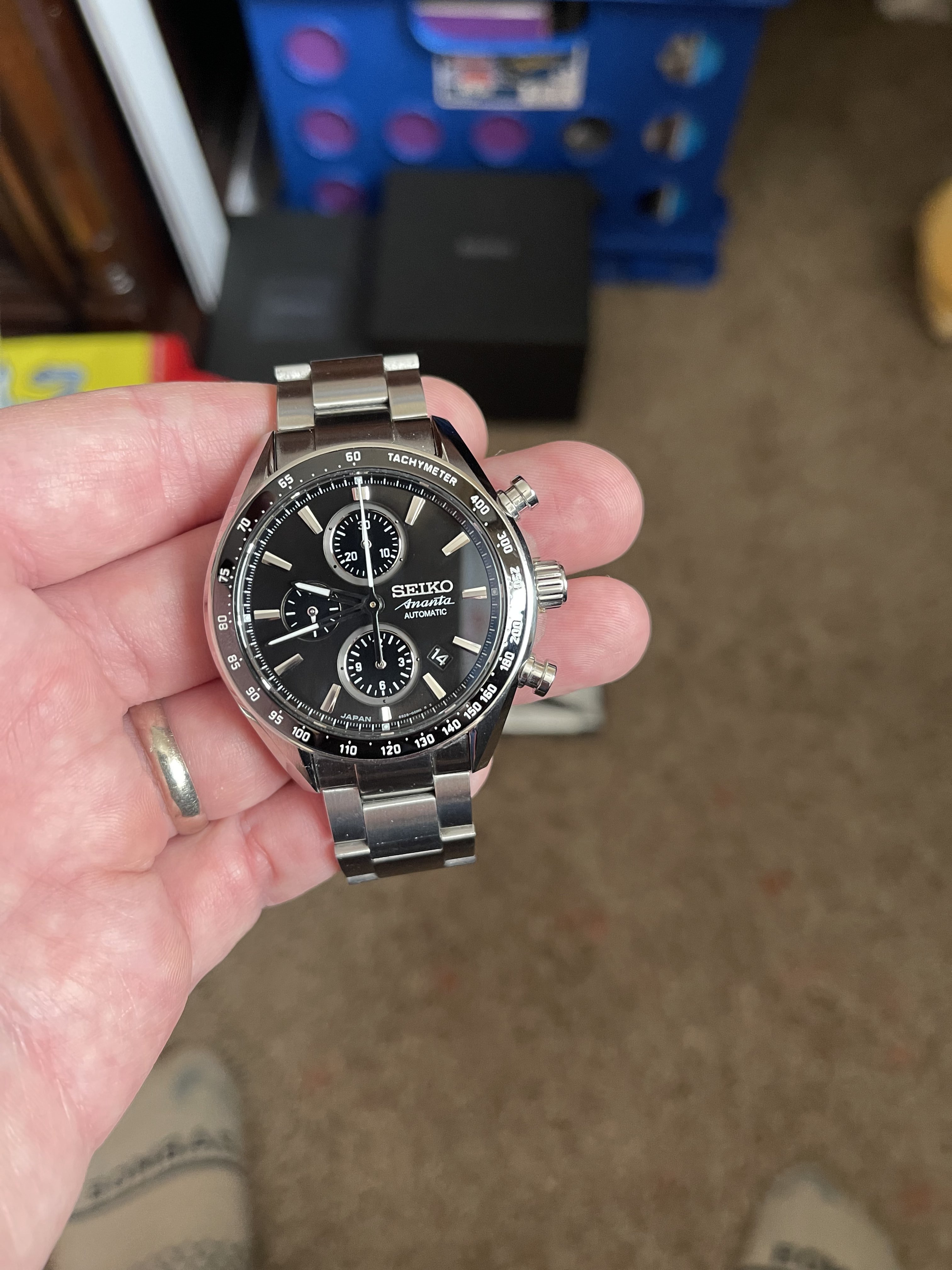 FS: Seiko Ananta SAEH015 6S28 Column Wheel Chronograph | WatchCharts