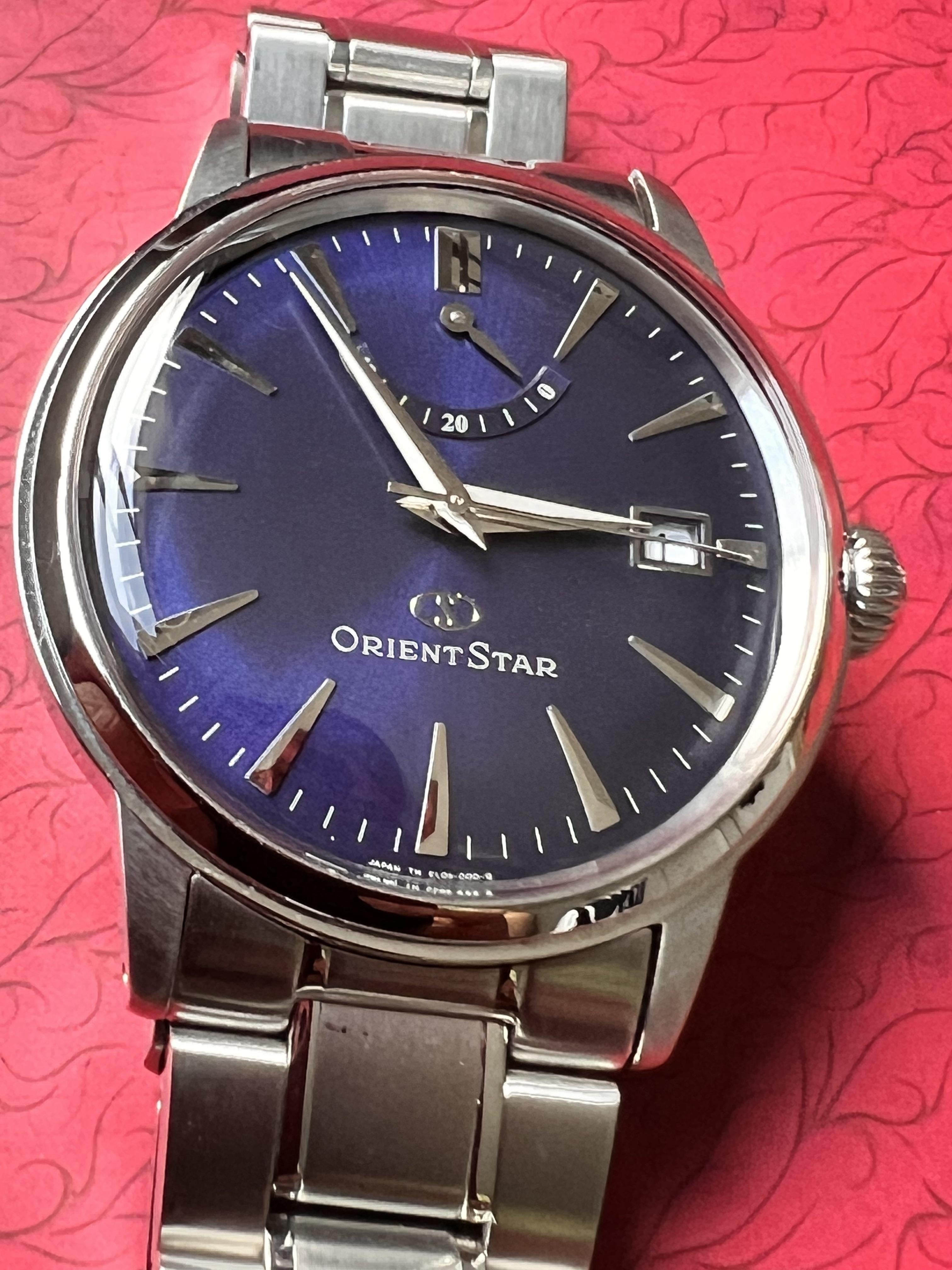 WTS] Orient Star Classic Blue dial WZ0371EL | WatchCharts Marketplace