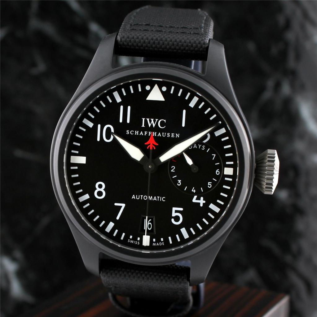 FS bnib IWC Big Pilot TOP GUN Ceramic 48MM 7 days IW501901 5019