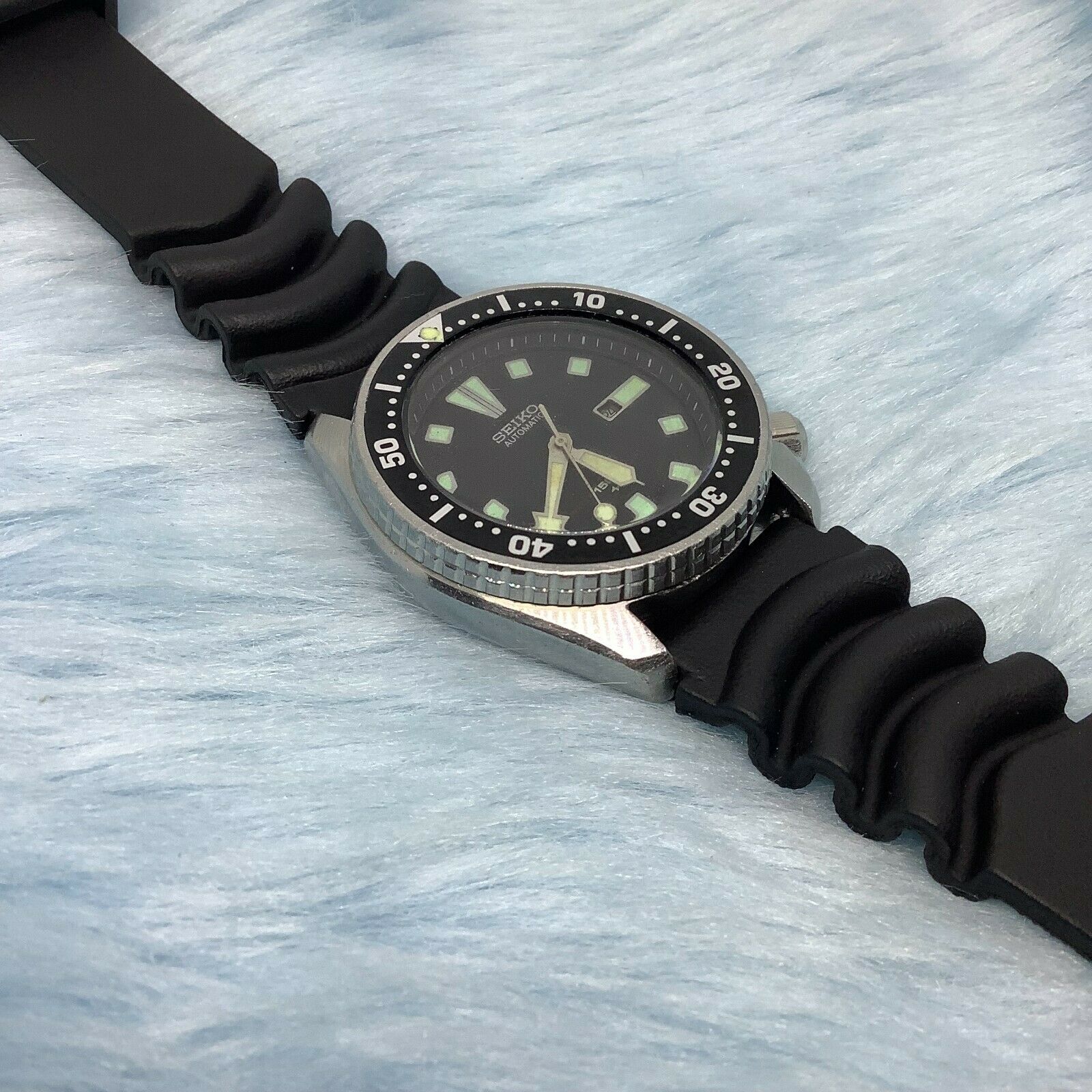 Seiko Diver's 4205-0155 Japan Automatic Movement 17 Jewels